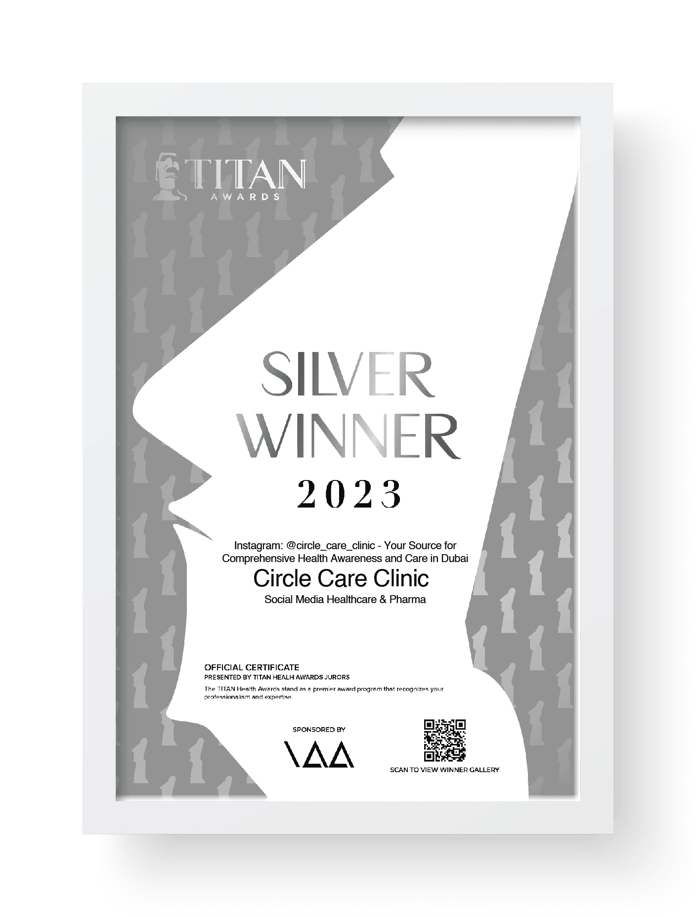 TITAN Health Award — Silver Winner 2023