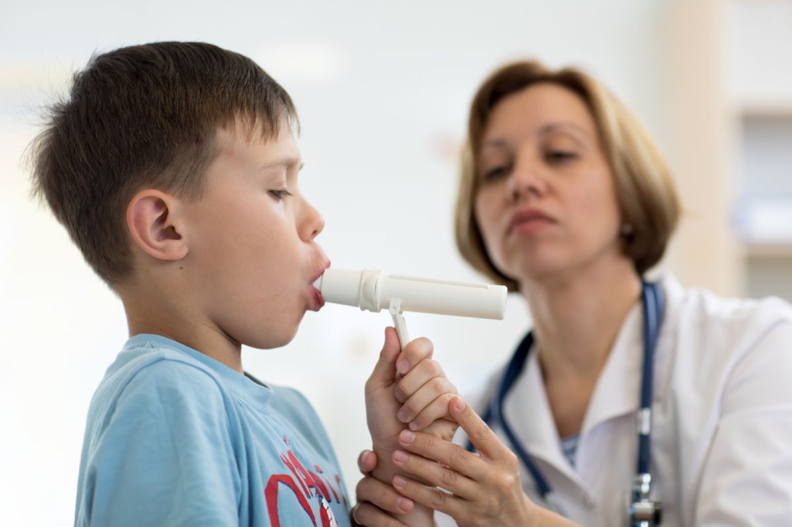 A child's allergy assessment at Circle Care