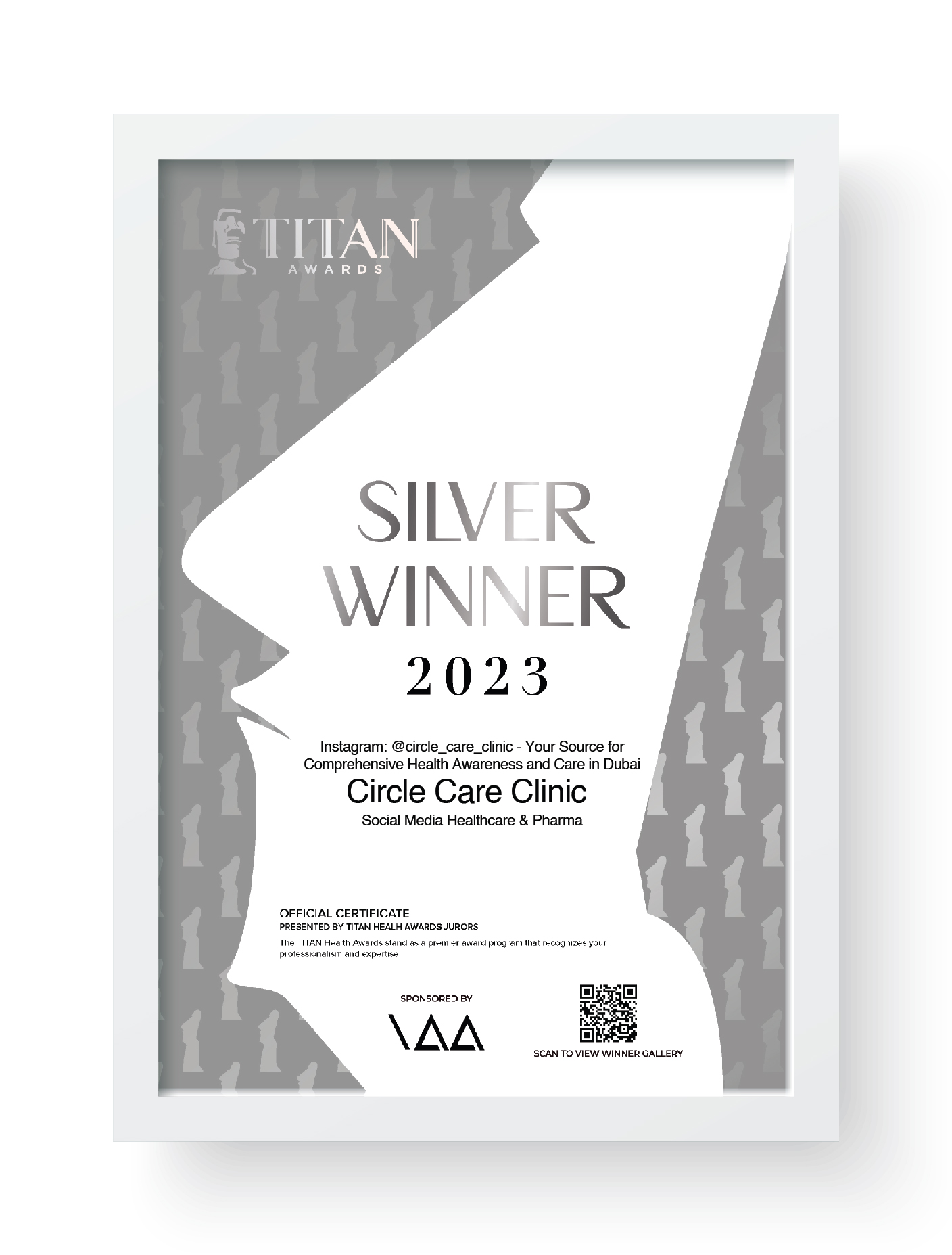 TITAN Health Award — Silver Winner 2023